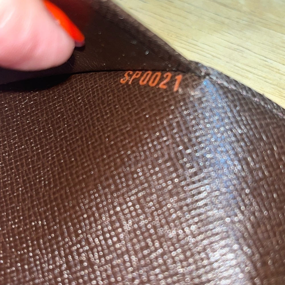 Louis Vuitton Damier Ebene Notebook Agenda Planner Brown Personalized Initials - Picture 6 of 13
